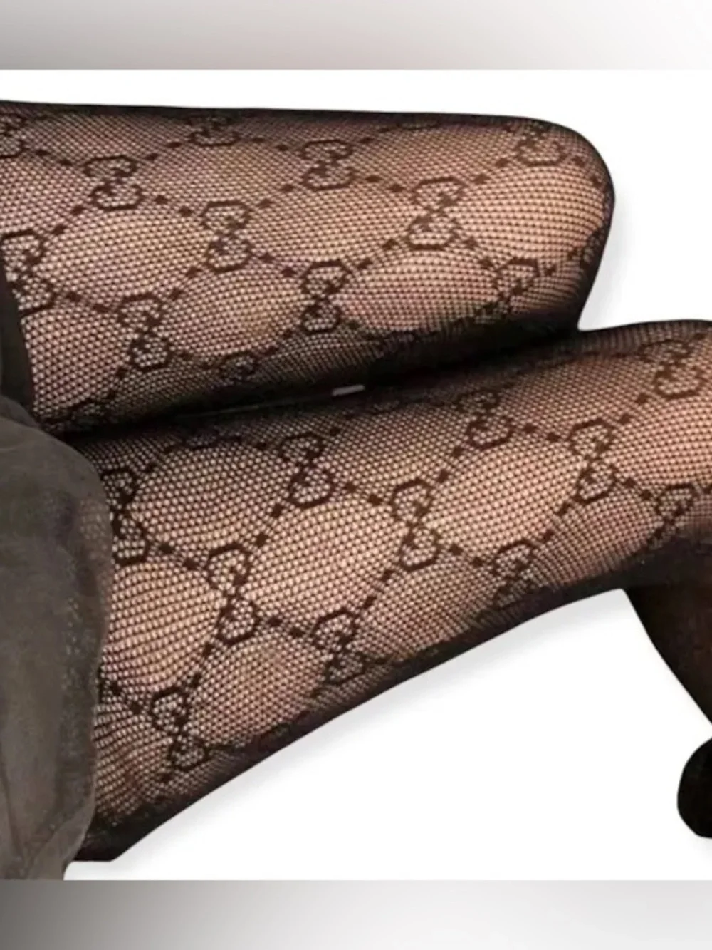 New Designer Luxury Black Tights O/S